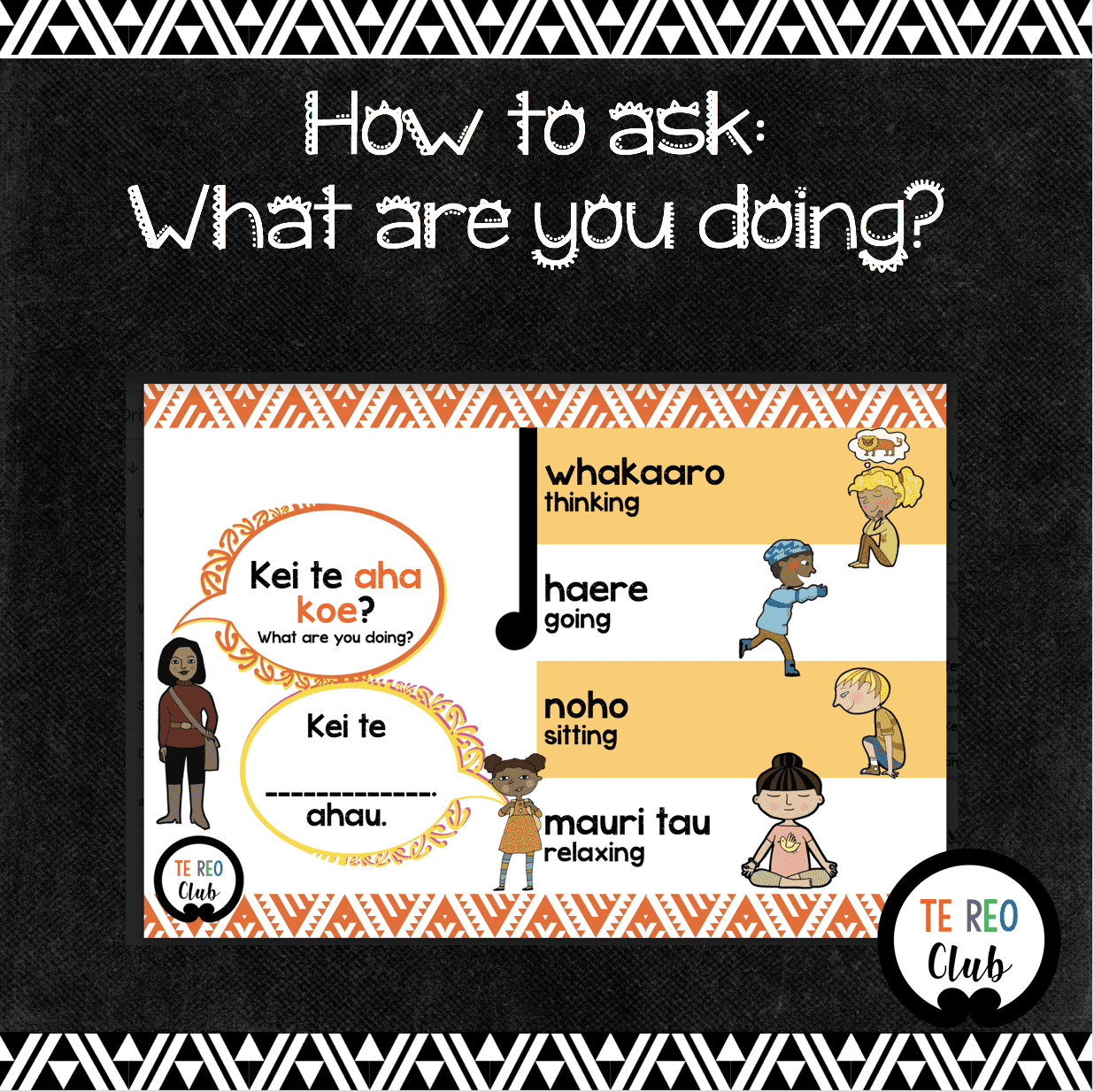 How To Ask What Are You Doing Te Reo Club