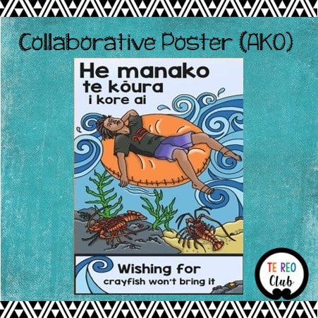 Collaborative Poster - AKO - Te Reo Club