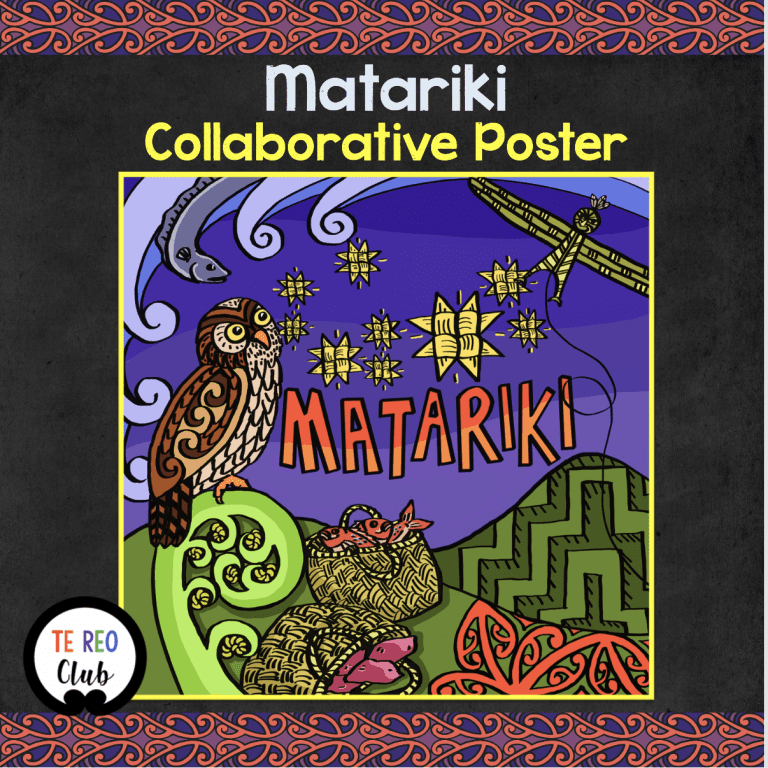 Collaborative Poster - Matariki - Te Reo Club