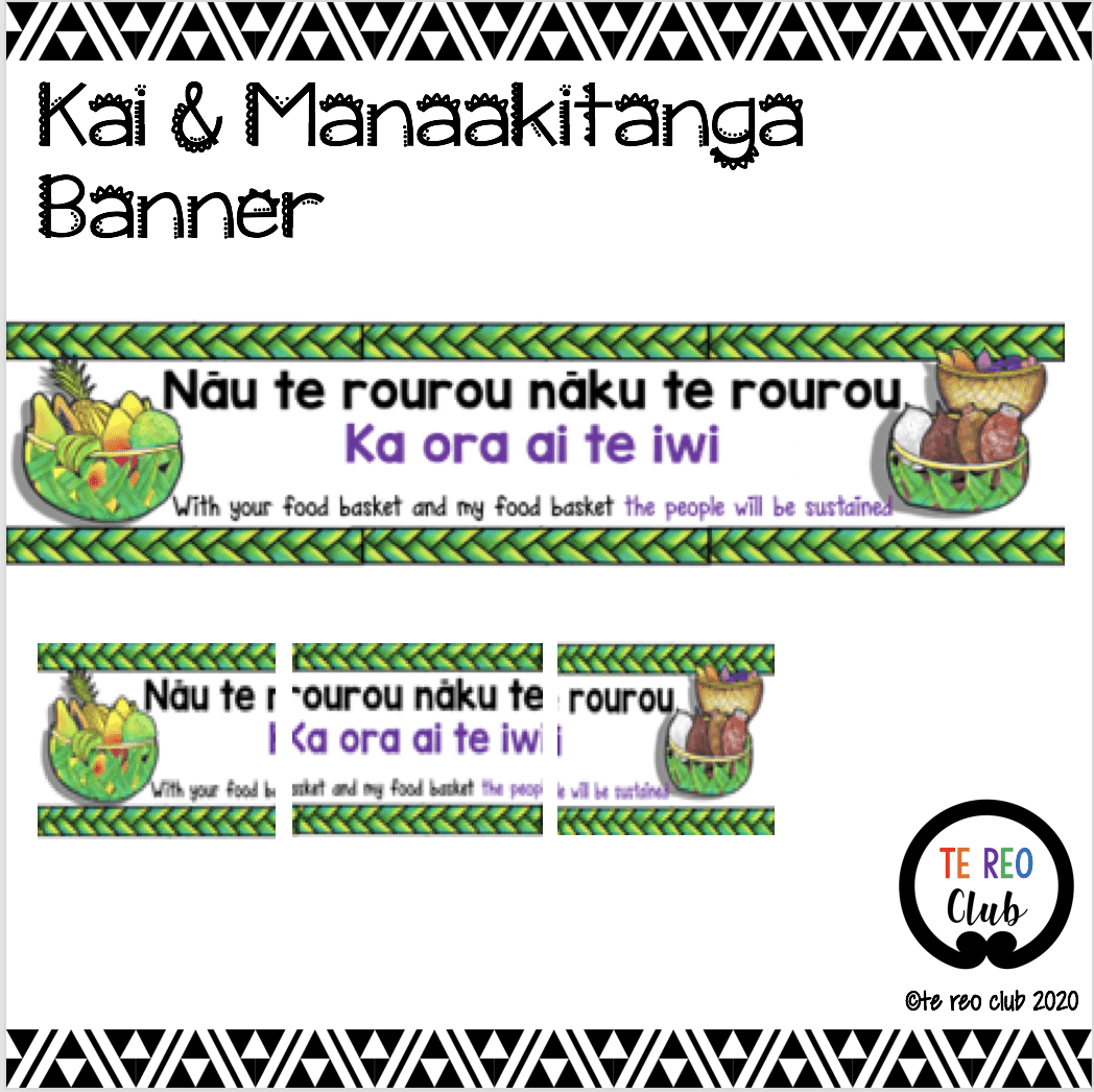 Kai Banner-manaakitanga - Te Reo Club