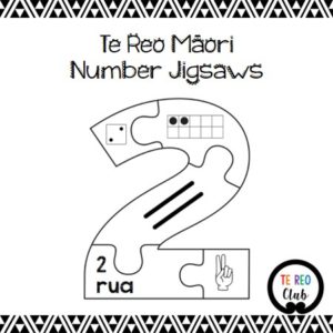 Te Reo Māori Number Jigsaws