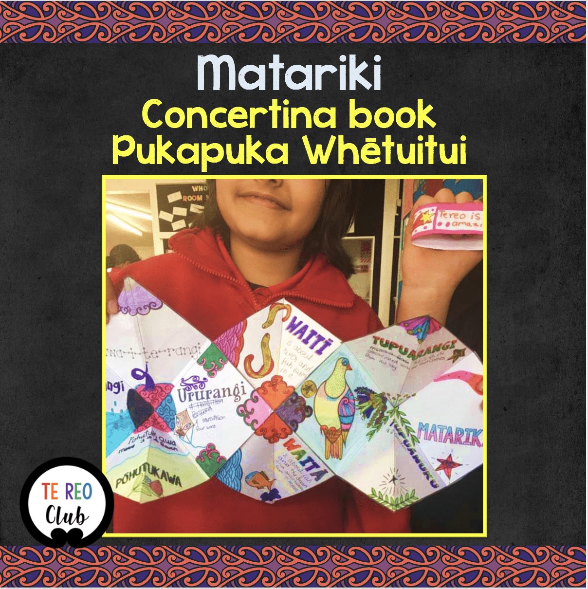 Matariki Concertina Book (He Pukapuka Whētuitui) - Te Reo Club