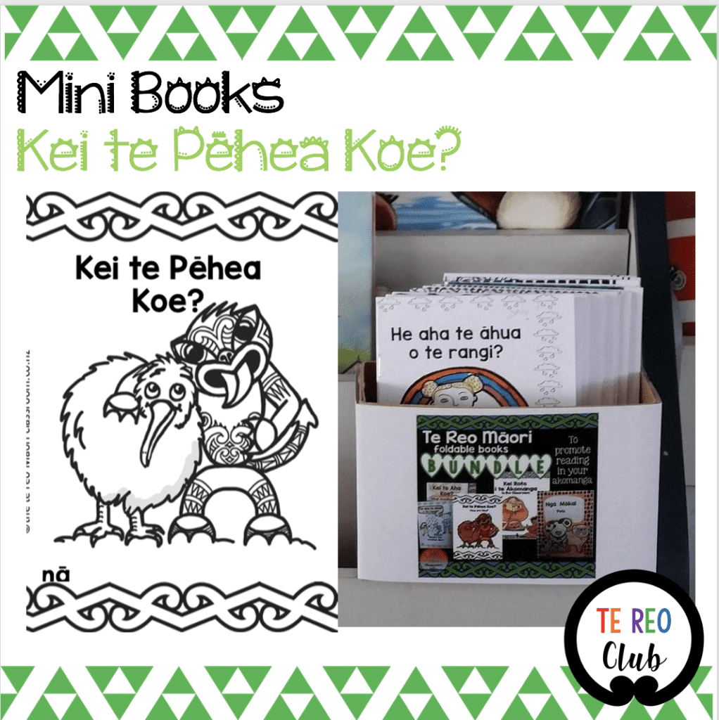 Mini Book-Kei Te Pēhea Koe? - Te Reo Club