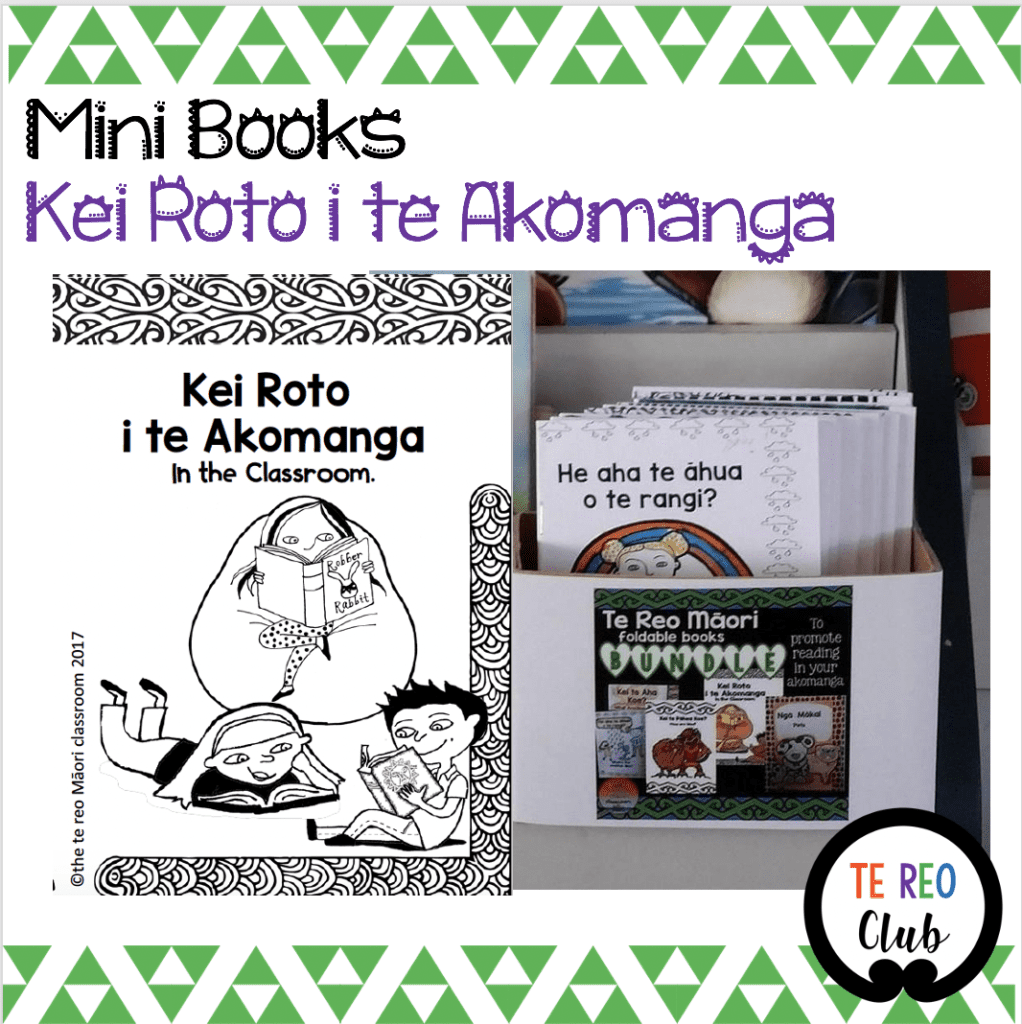 Mini Book-Kei Roto i te Akomanga. In The Classroom - Te Reo Club